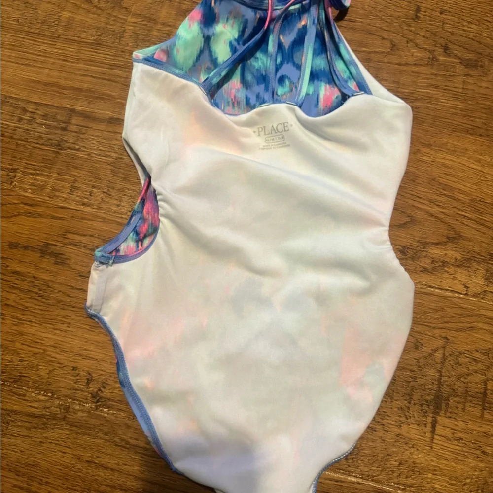 swimsuit girls 7/8 one piece suit like new
